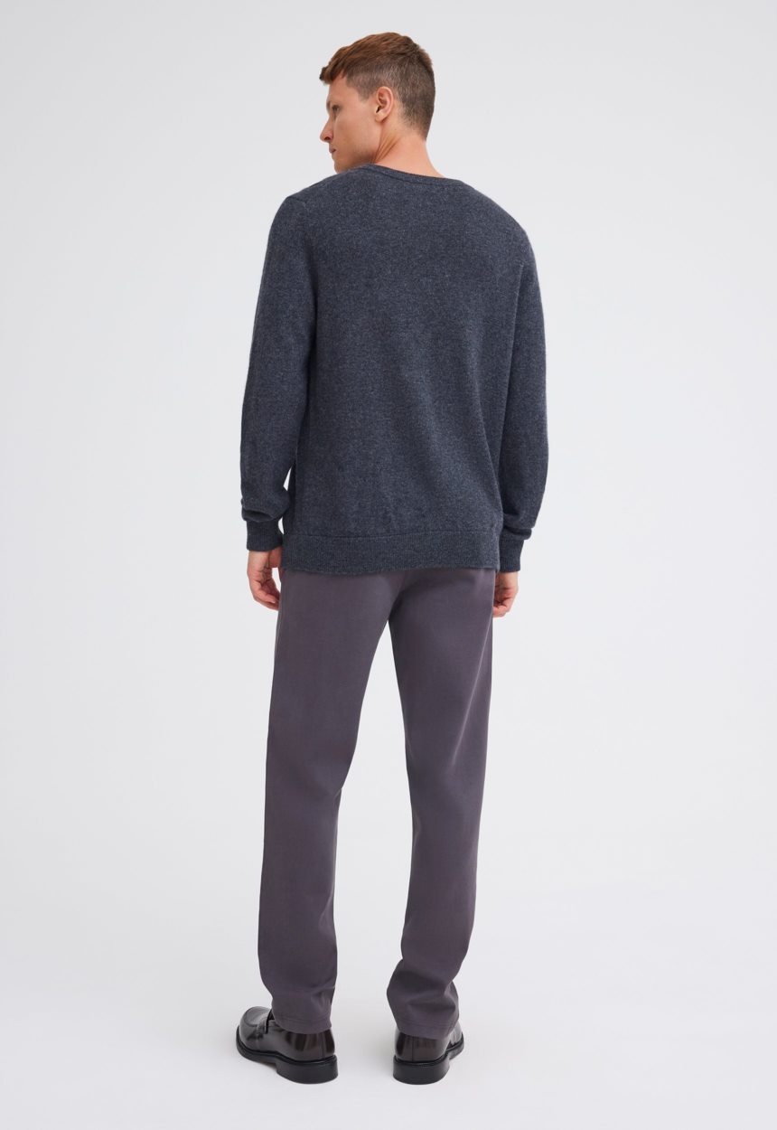 Jac + Jack Beckham Cashmere Sweater - Char Marle